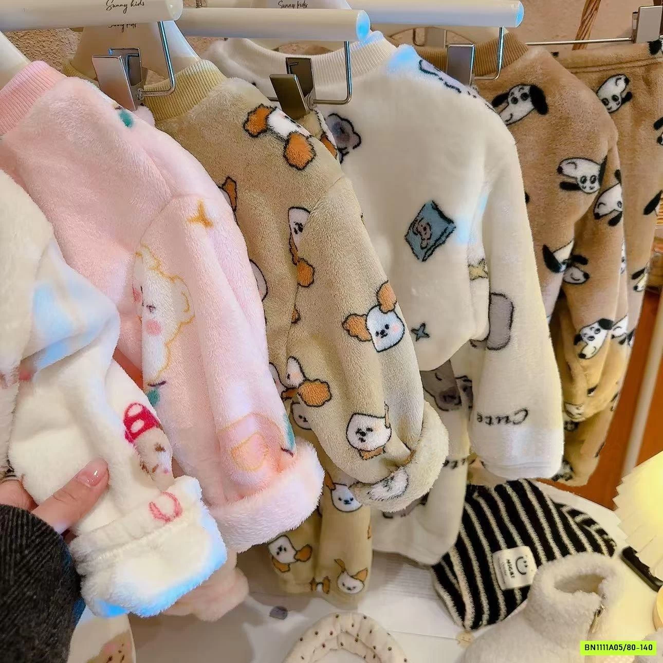 BỘ BĂNG LÔNG IN HÌNH CHO BÉ