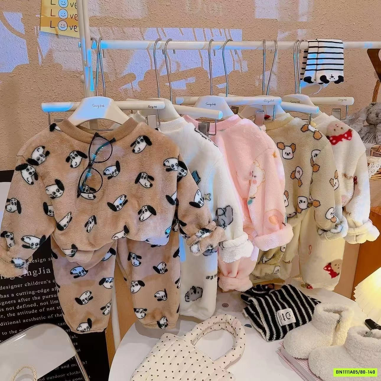 BỘ BĂNG LÔNG IN HÌNH CHO BÉ