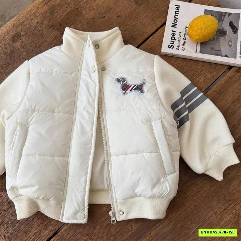 ÁO PHAO PHỐI NỈ MMY THÊU CÚN