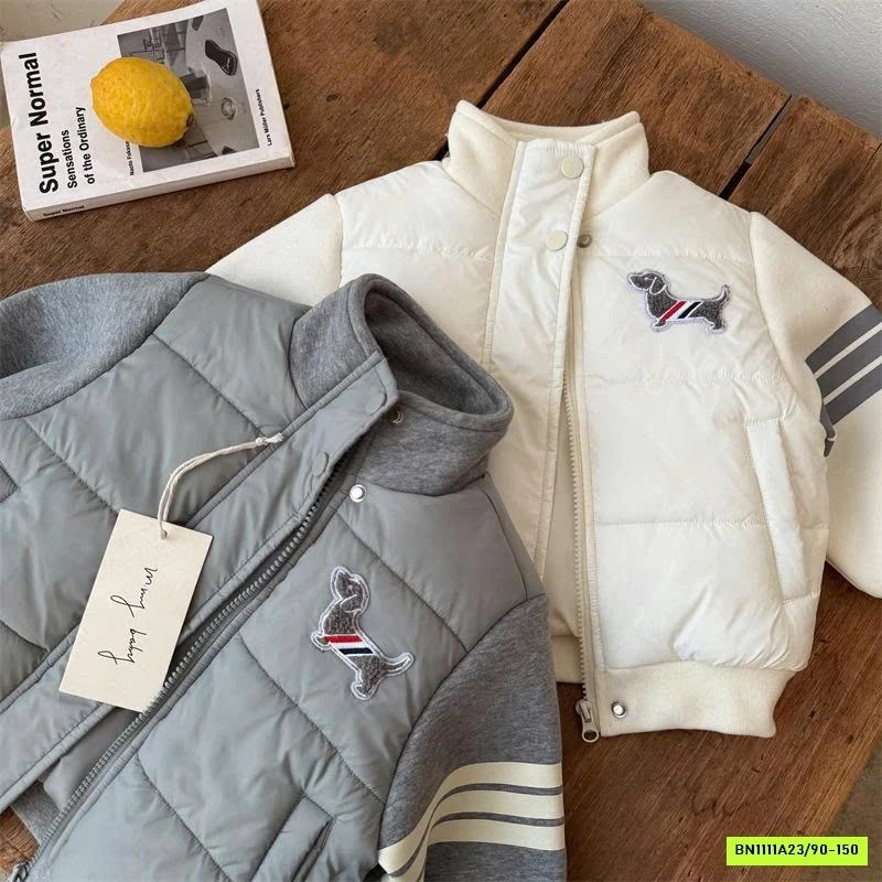 ÁO PHAO PHỐI NỈ MMY THÊU CÚN