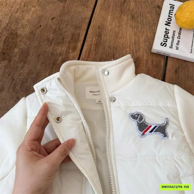 ÁO PHAO PHỐI NỈ MMY THÊU CÚN