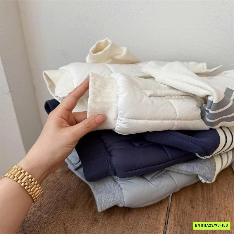 ÁO PHAO PHỐI NỈ MMY THÊU CÚN