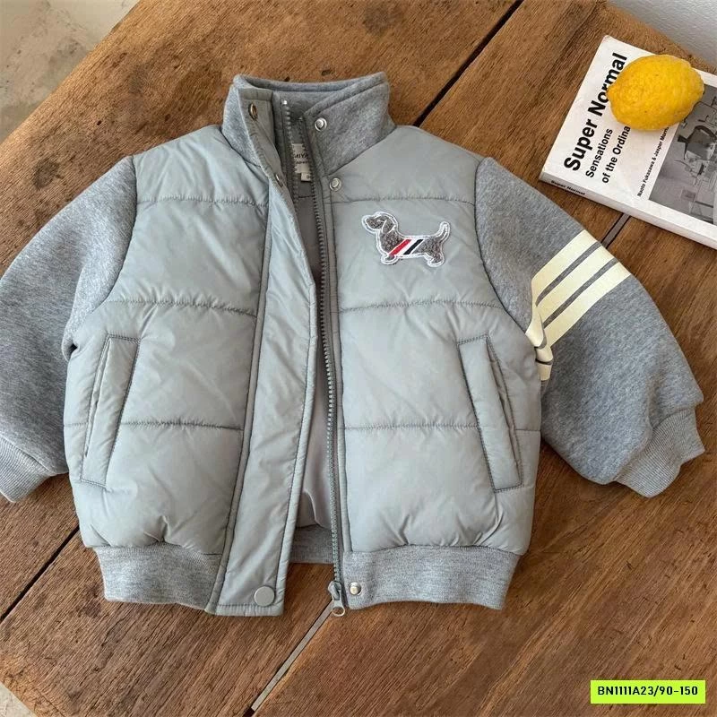 ÁO PHAO PHỐI NỈ MMY THÊU CÚN