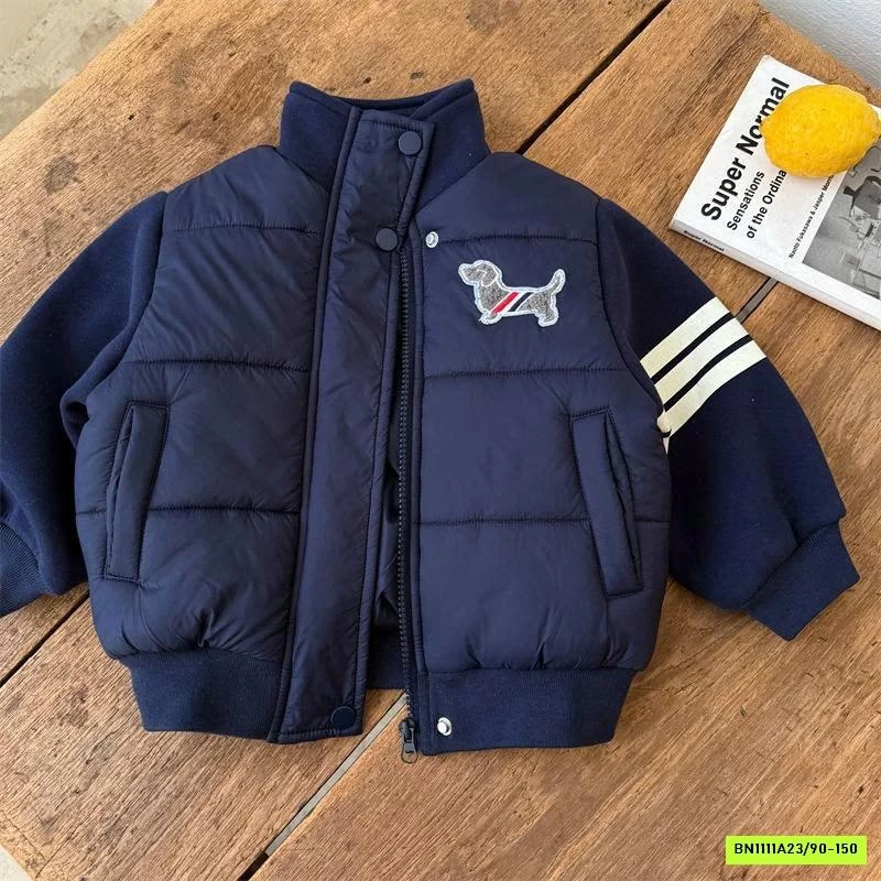 ÁO PHAO PHỐI NỈ MMY THÊU CÚN