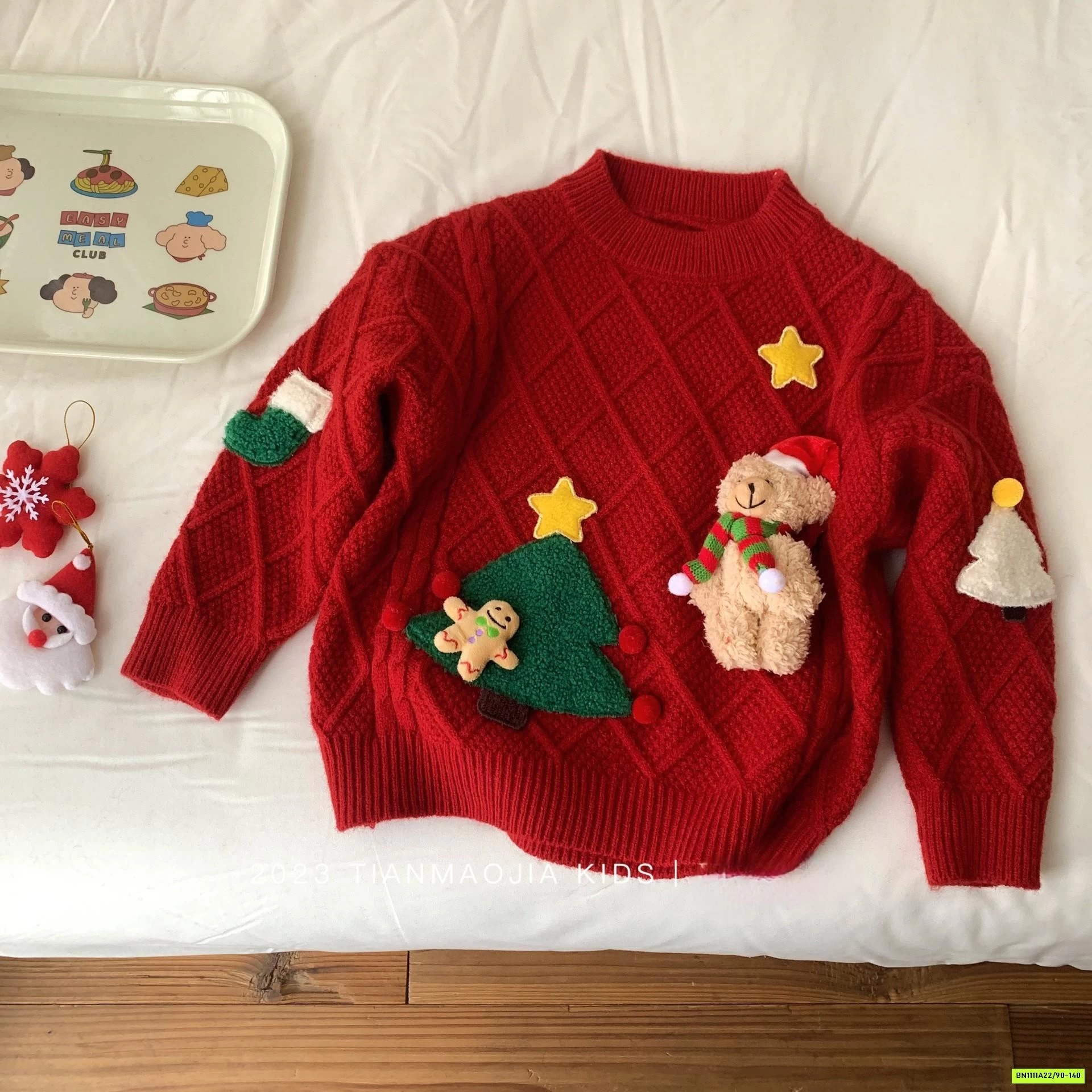 ÁO LEN ĐỎ GIÁNG SINH NINGLI