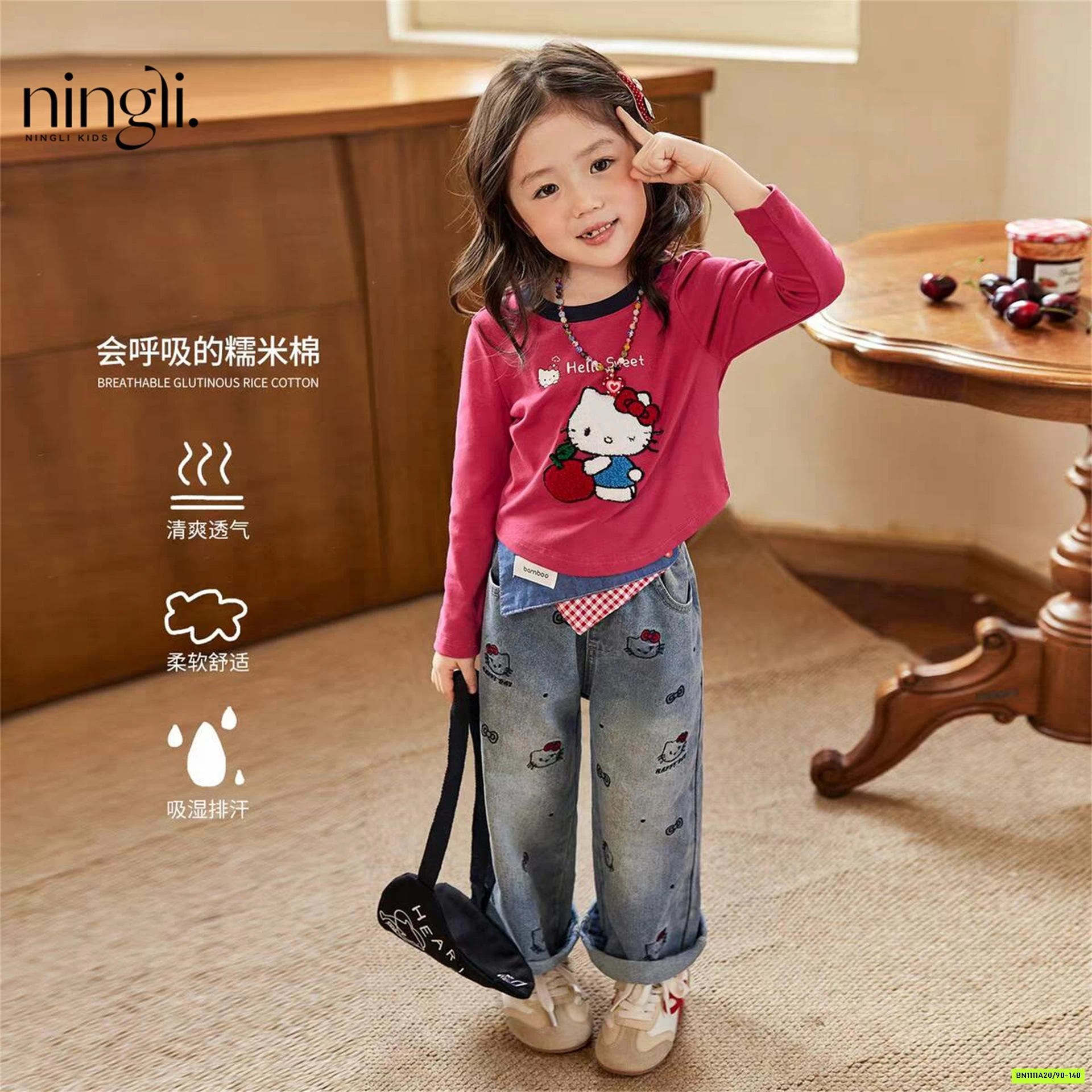 CROPTOP DÀI TAY ĐUÔI TÔM NINGLI