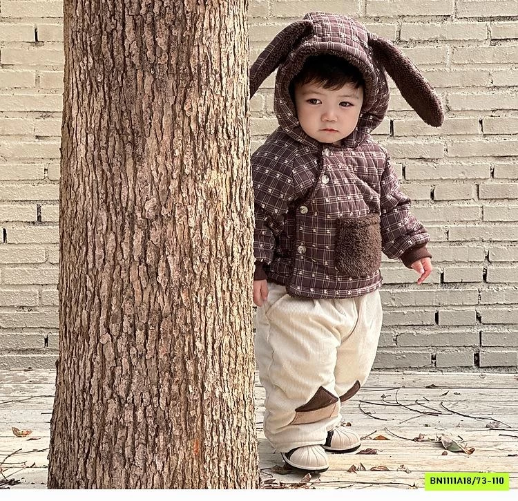 KHOÁC TAI THỎ LÓT LÔNG CỪU