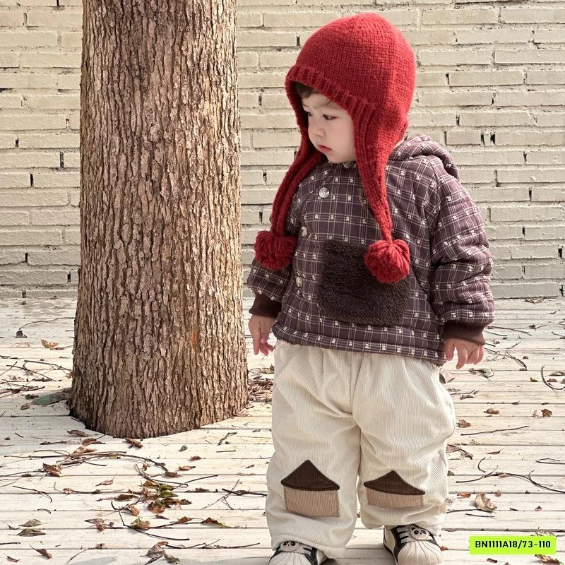 KHOÁC TAI THỎ LÓT LÔNG CỪU