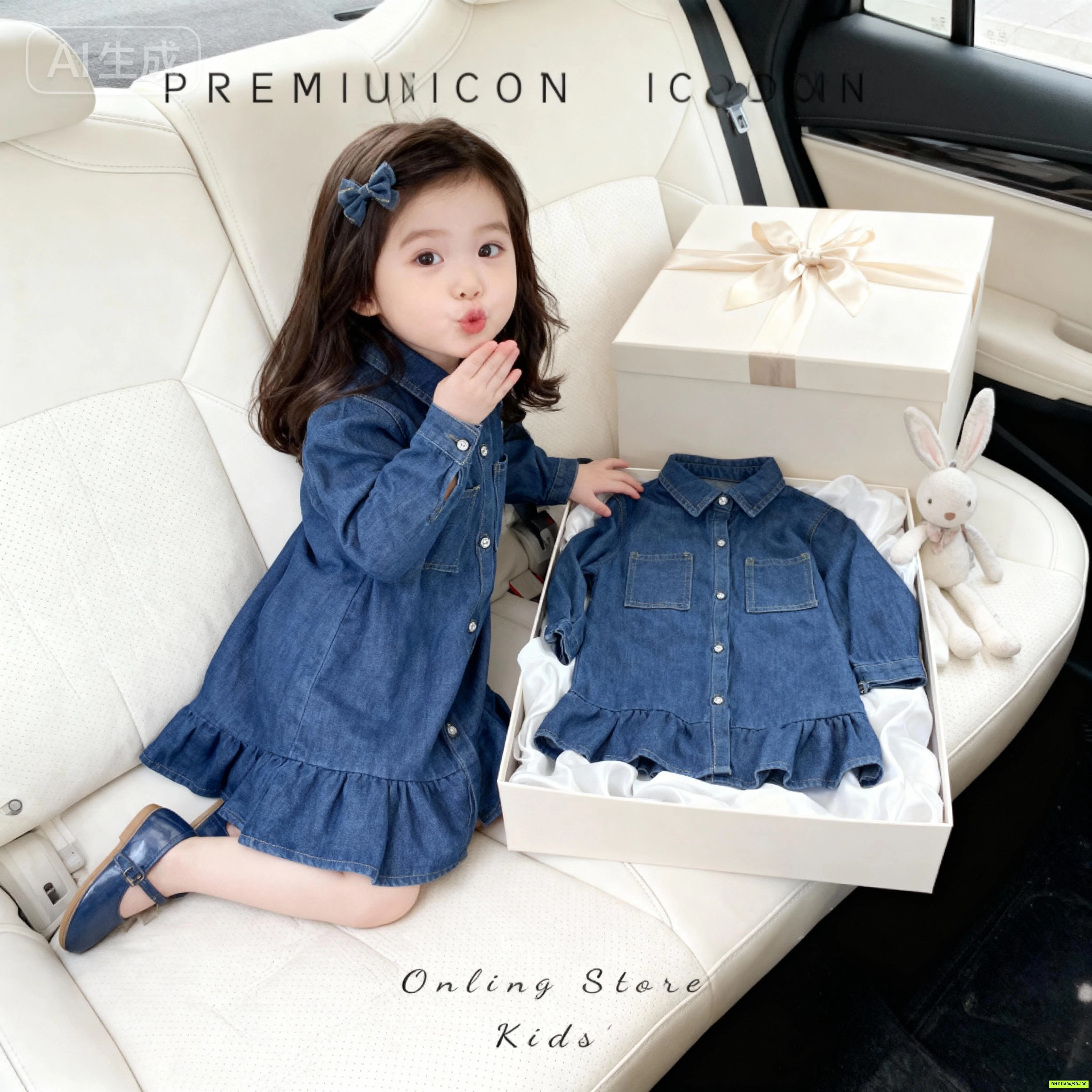 ĐẦM JEANS ĐUÔI CÁ PREMIUM