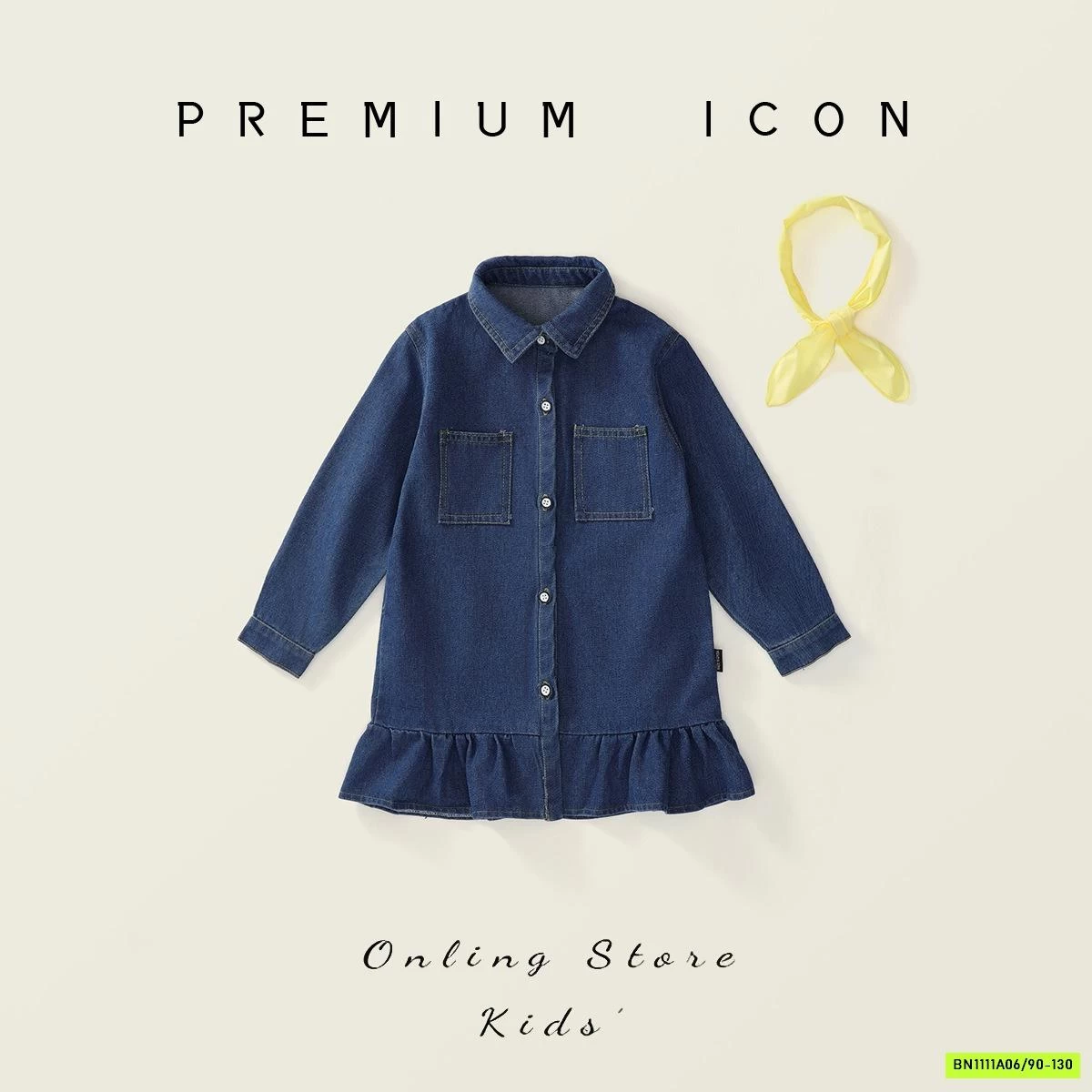 ĐẦM JEANS ĐUÔI CÁ PREMIUM