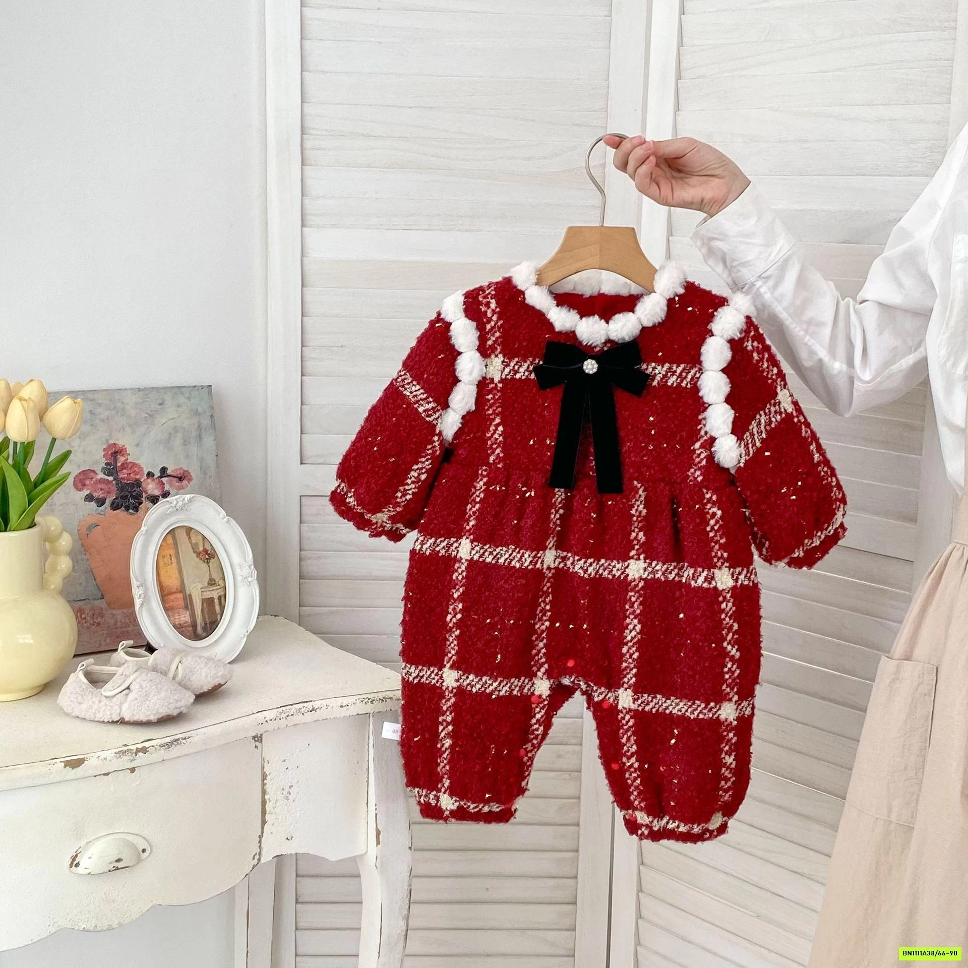 BODY DẠ ĐỎ LÓT LÔNG CỪU