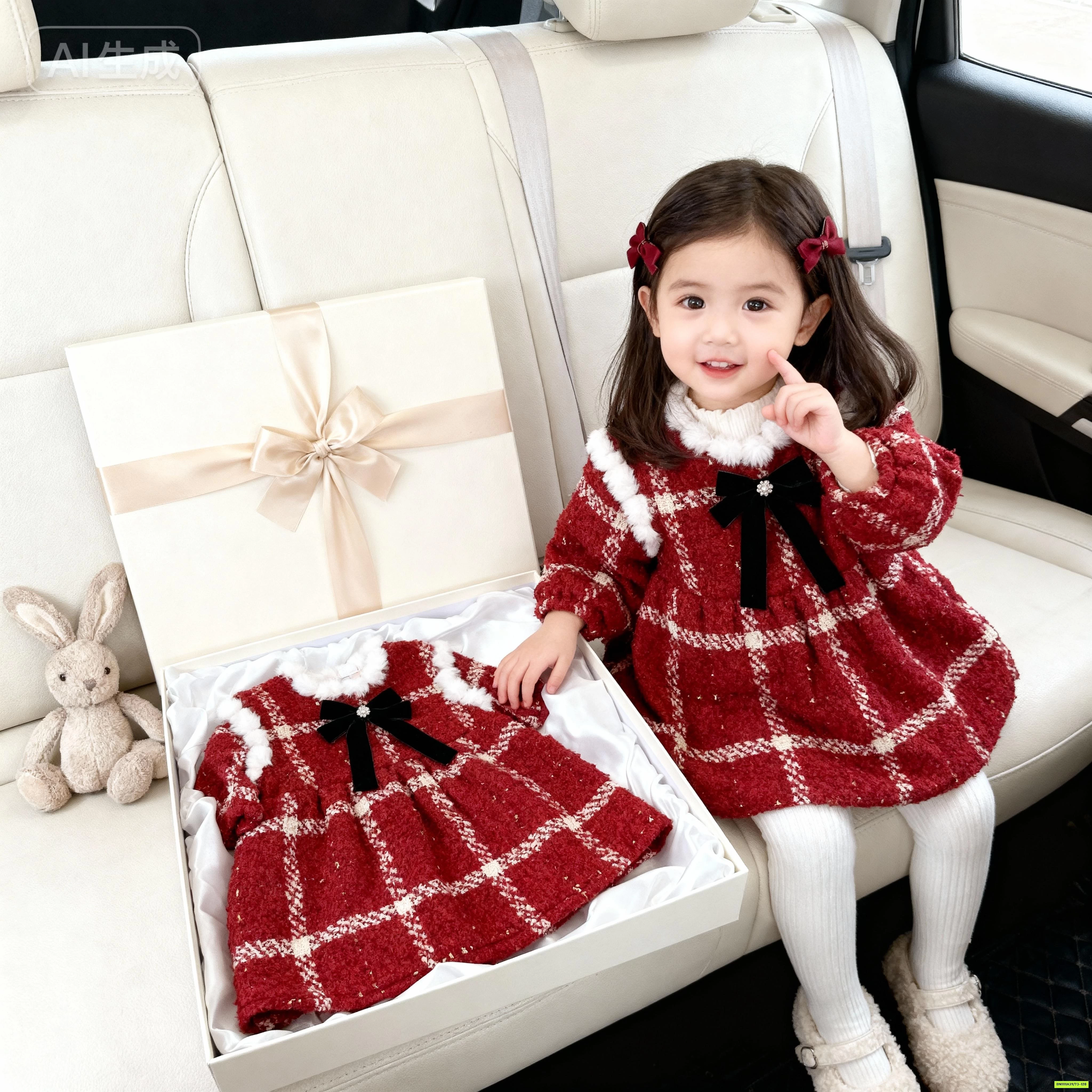 ĐẦM DẠ ĐỎ LÓT NHUNG