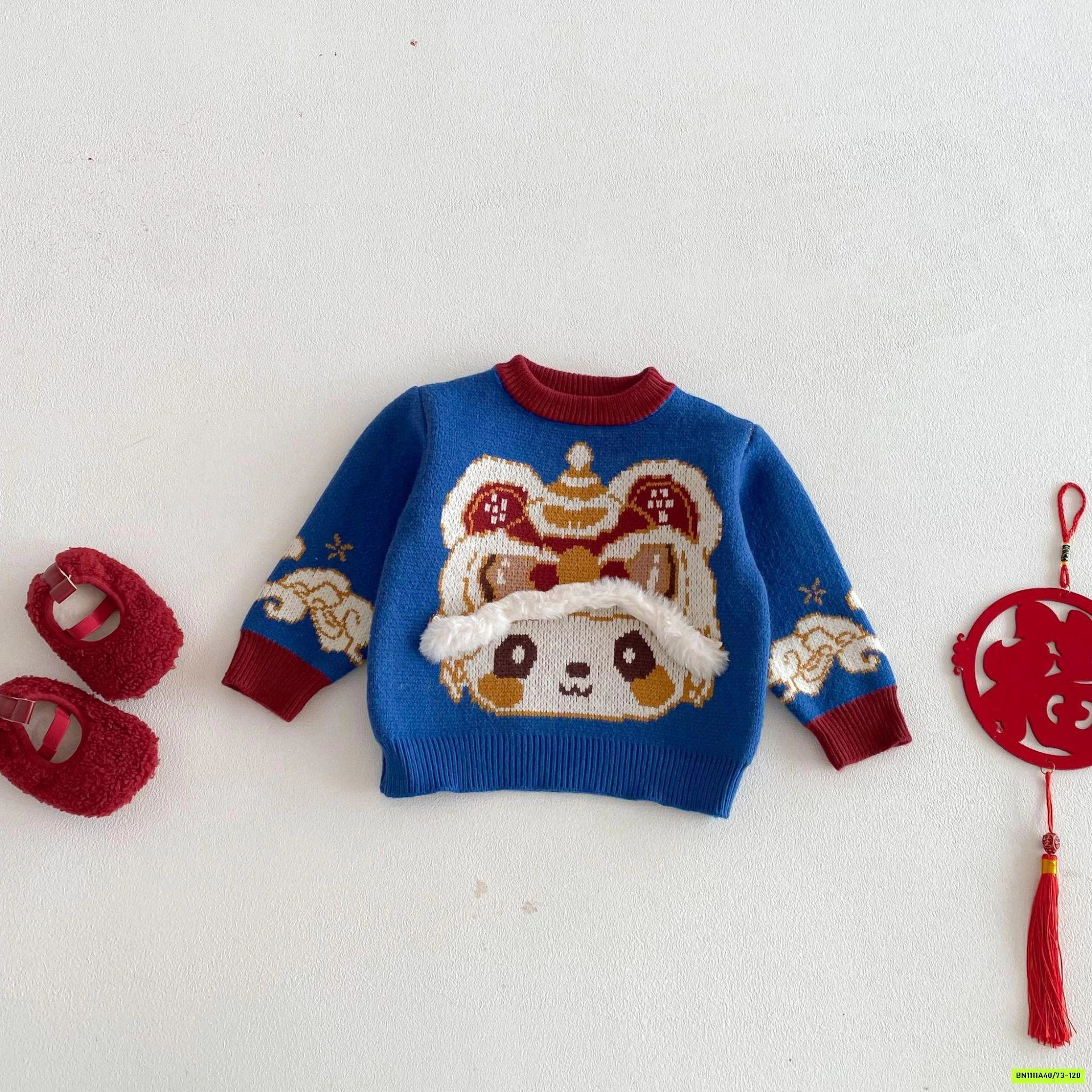 ÁO LEN ĐẦU HỔ DỄ THƯƠNG