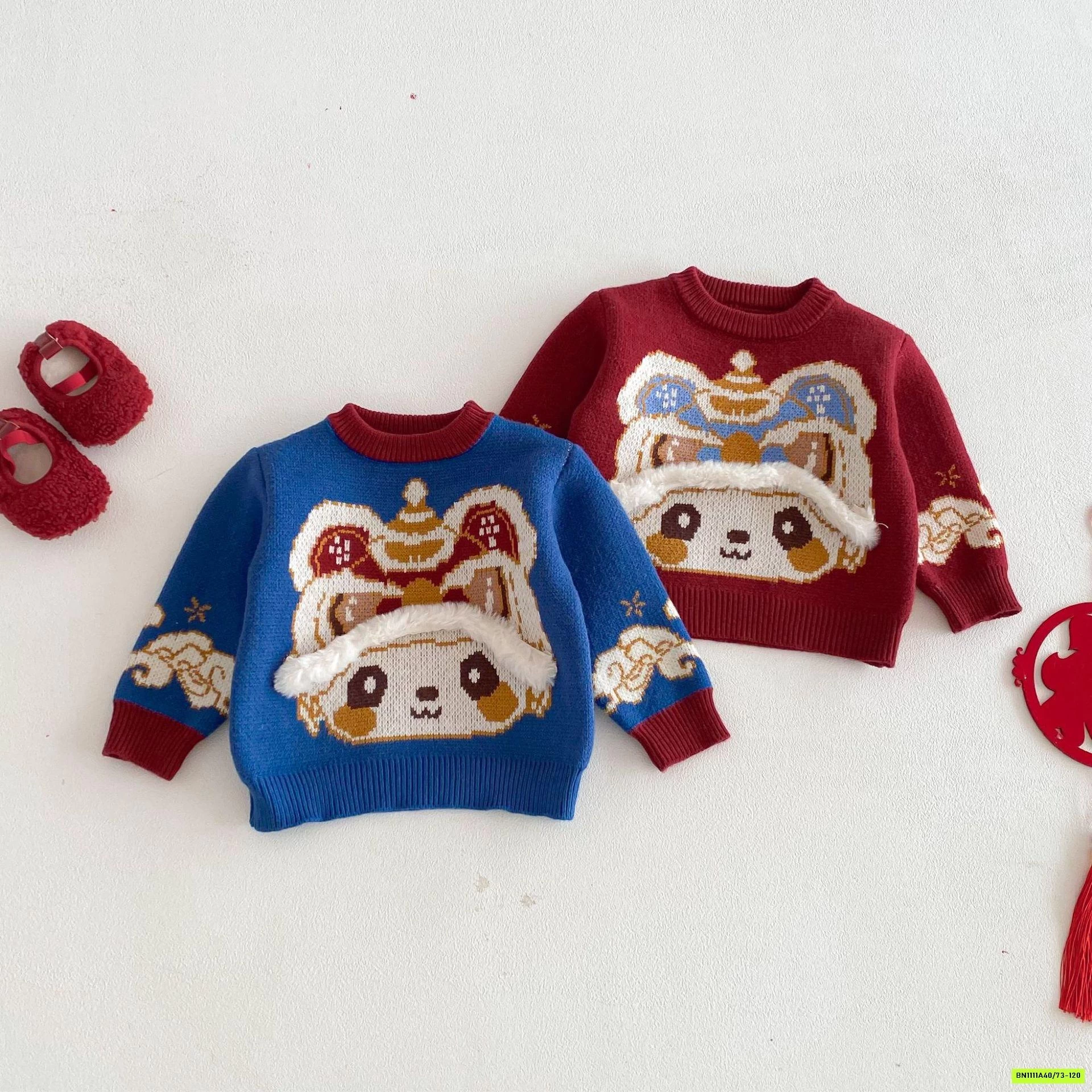 ÁO LEN ĐẦU HỔ DỄ THƯƠNG