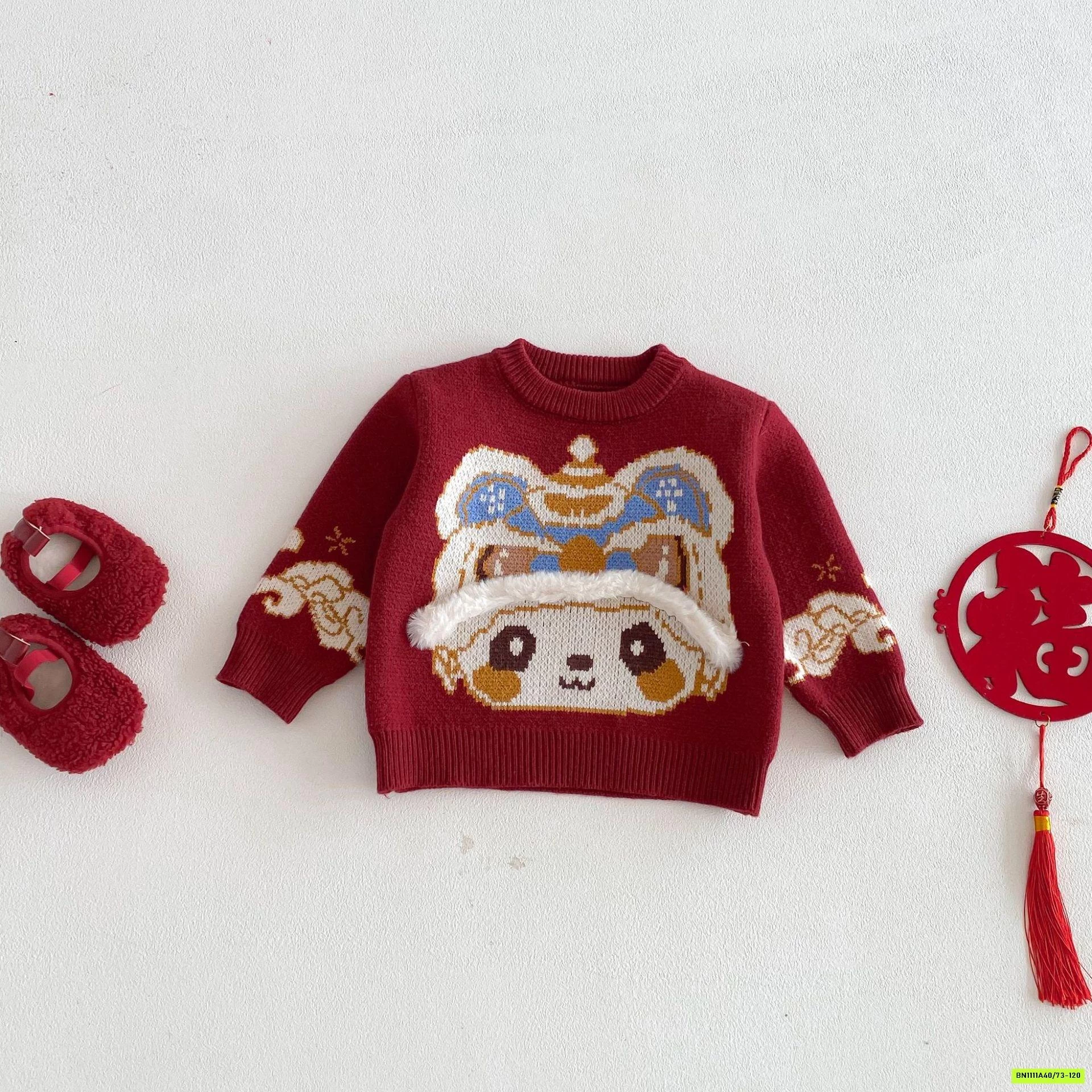 ÁO LEN ĐẦU HỔ DỄ THƯƠNG