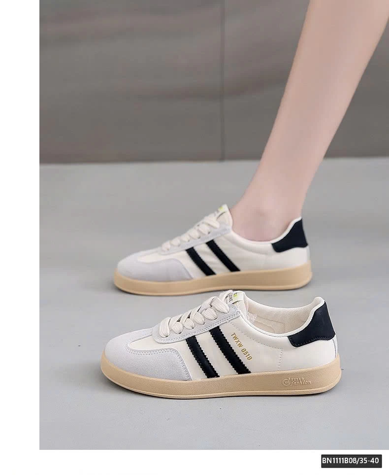 GIÀY THỂ THAO 2 SỌC ĐẾ BỆT