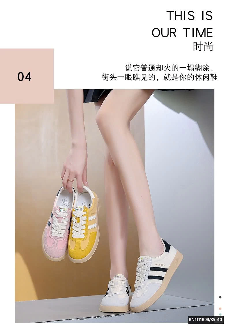 GIÀY THỂ THAO 2 SỌC ĐẾ BỆT