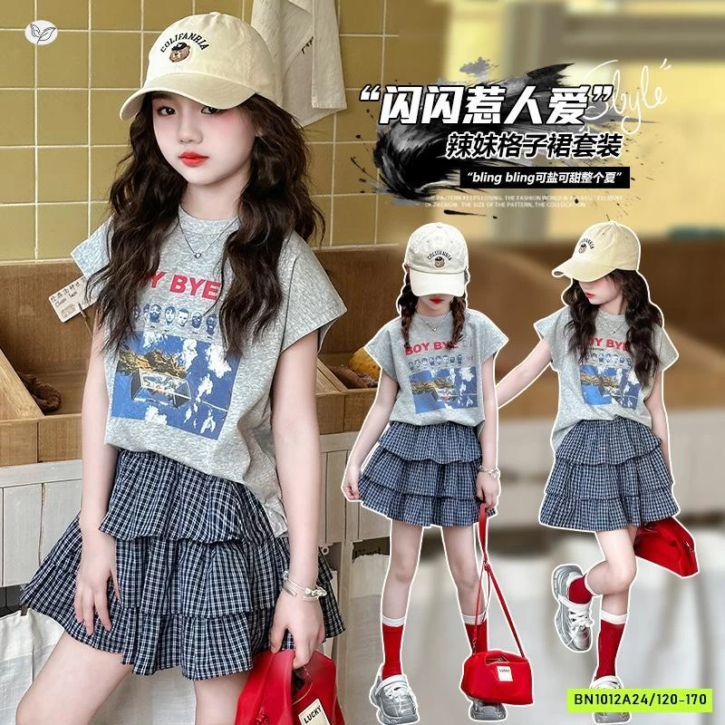 ÁO XÁM MIX CV CARO XẾP TẦNG