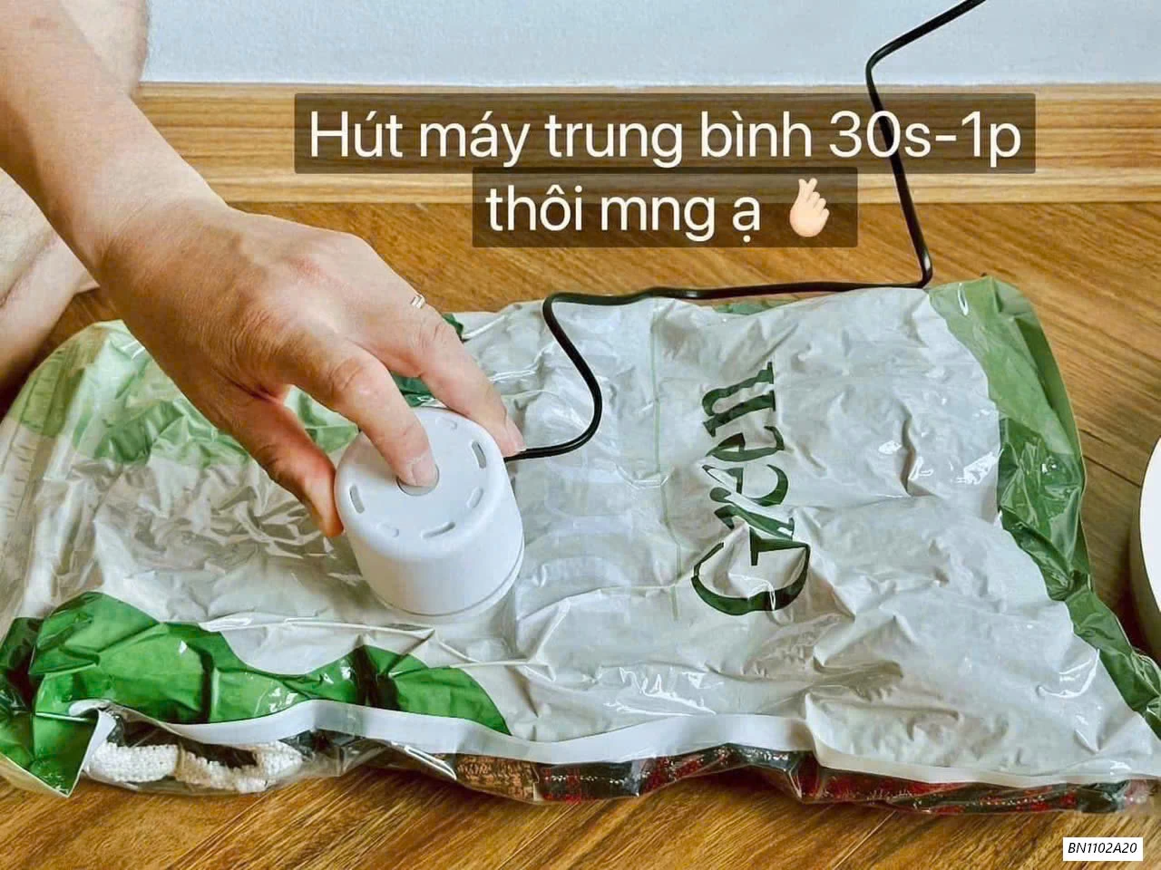 COMBO HÚT CHÂN KHÔNG 6 TÚI + 1 BƠM ĐIỆN