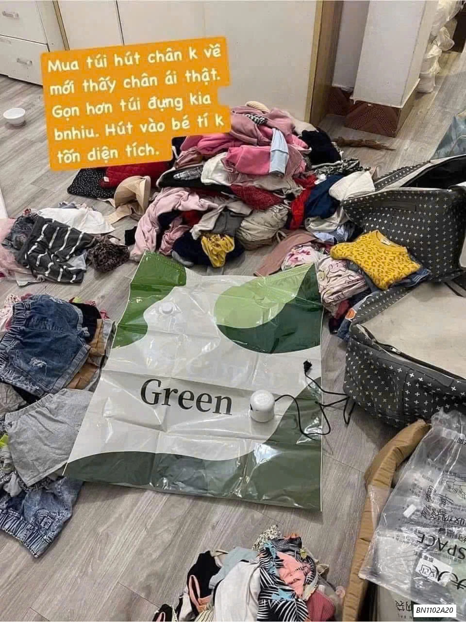 COMBO HÚT CHÂN KHÔNG 6 TÚI + 1 BƠM ĐIỆN