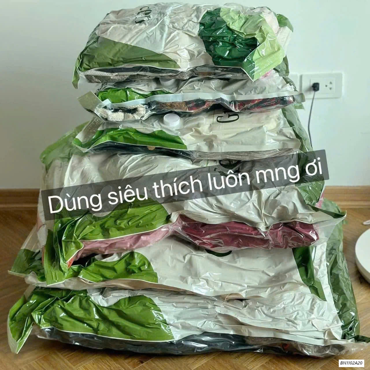 COMBO HÚT CHÂN KHÔNG 6 TÚI + 1 BƠM ĐIỆN