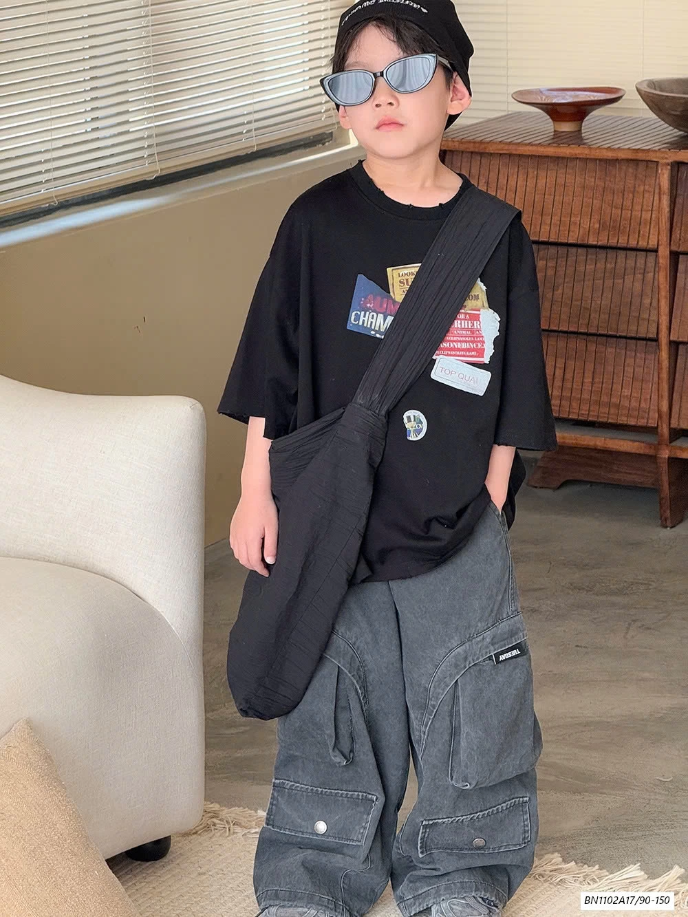 ÁO THUN IN HÌNH CỔ TRÒN