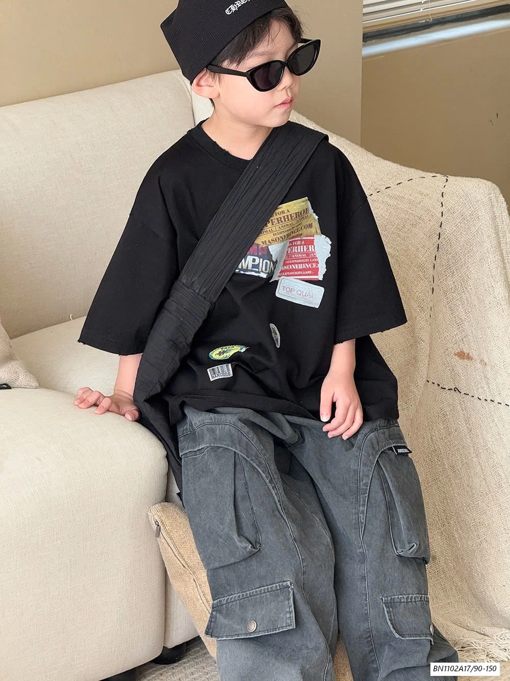 ÁO THUN IN HÌNH CỔ TRÒN