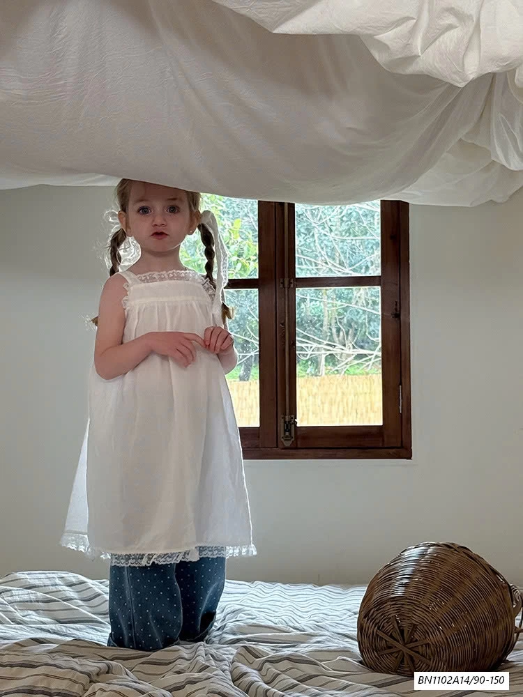 ĐẦM THÔ MỀM 2 DÂY TRẮNG