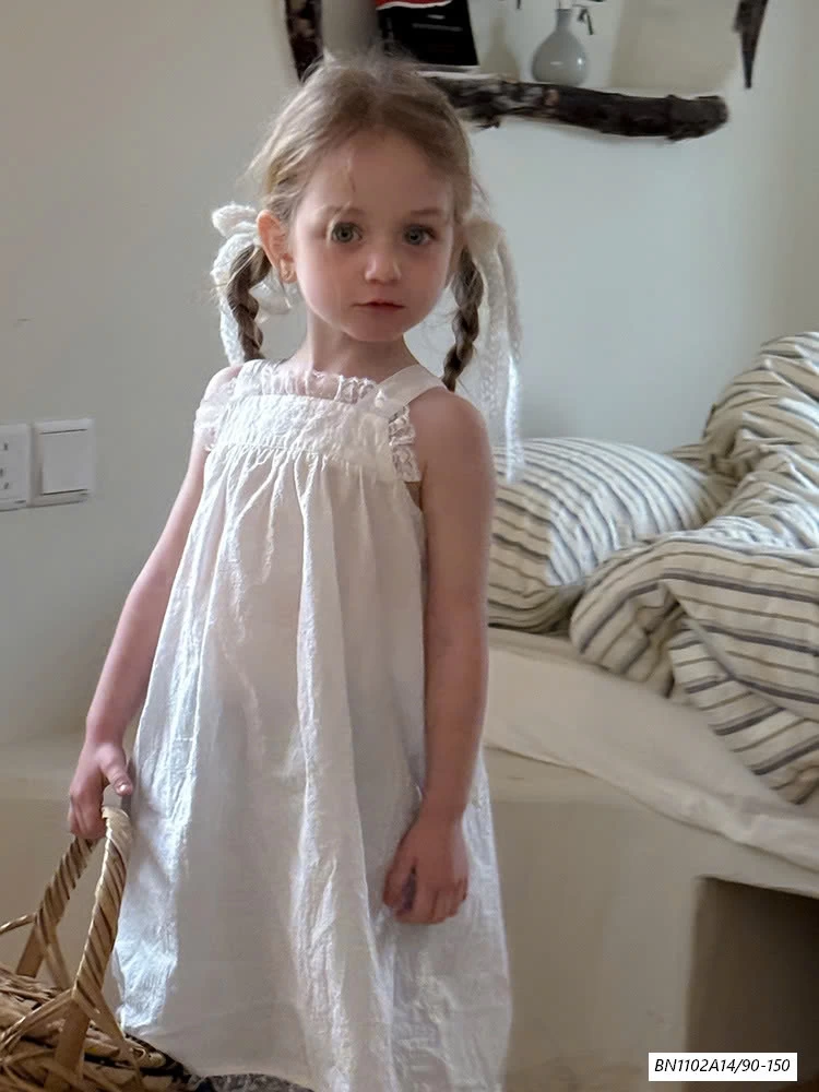 ĐẦM THÔ MỀM 2 DÂY TRẮNG