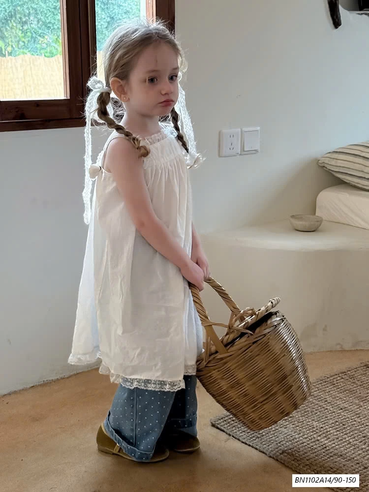 ĐẦM THÔ MỀM 2 DÂY TRẮNG