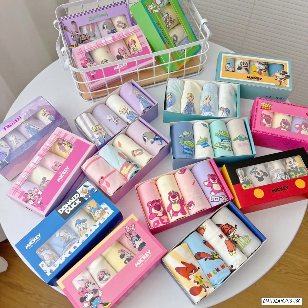 SÉT 4 CHIP ĐÙI DISNEY