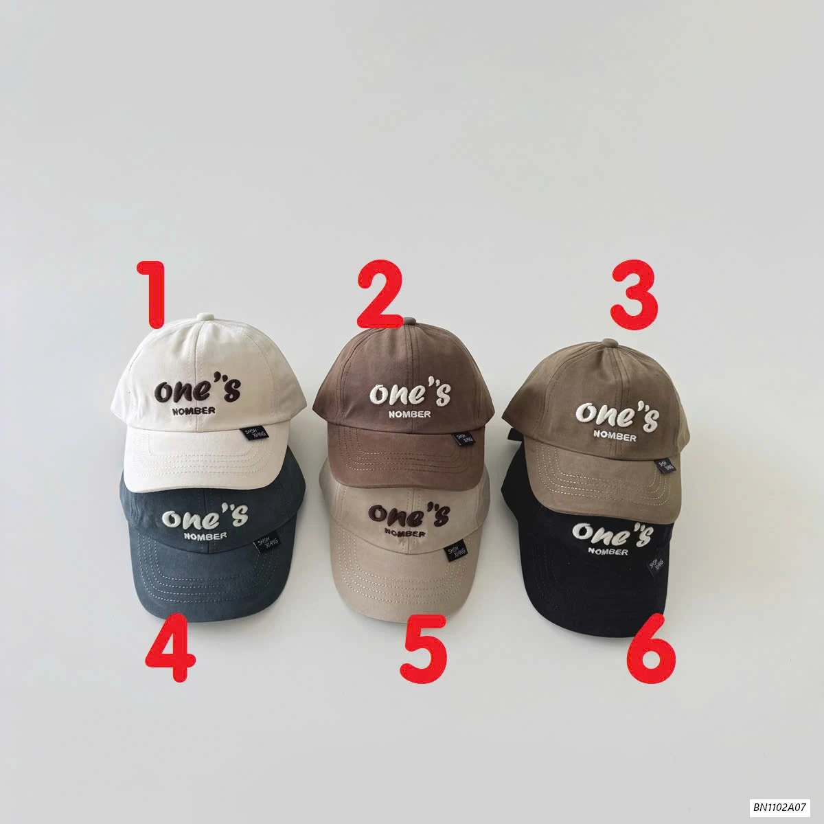 MŨ KẾT THÊU CHỮ ONES