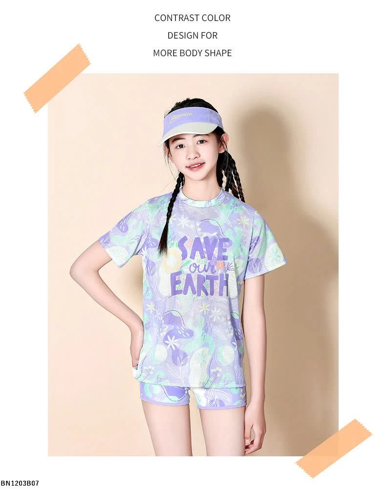 BỘ BƠI LƯỚI 3 CHI TIẾT BÉ GÁI