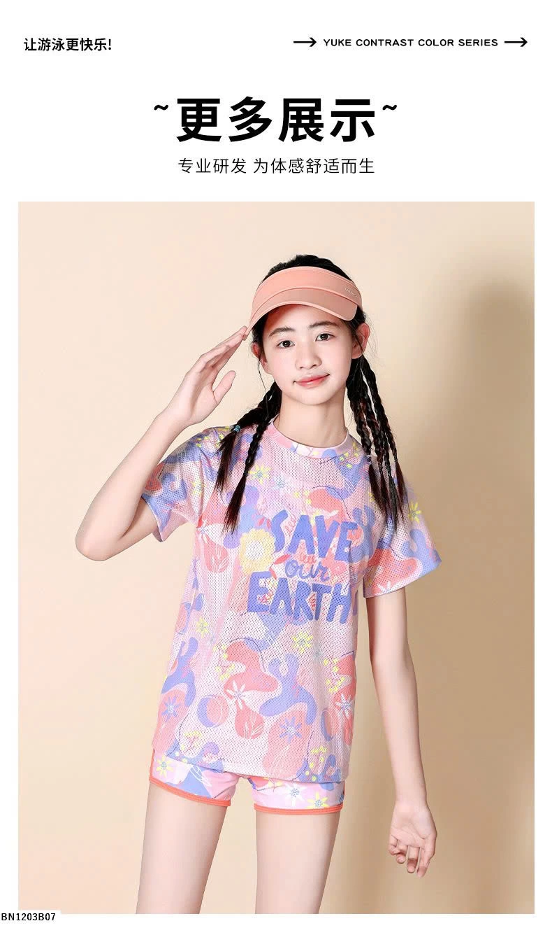 BỘ BƠI LƯỚI 3 CHI TIẾT BÉ GÁI