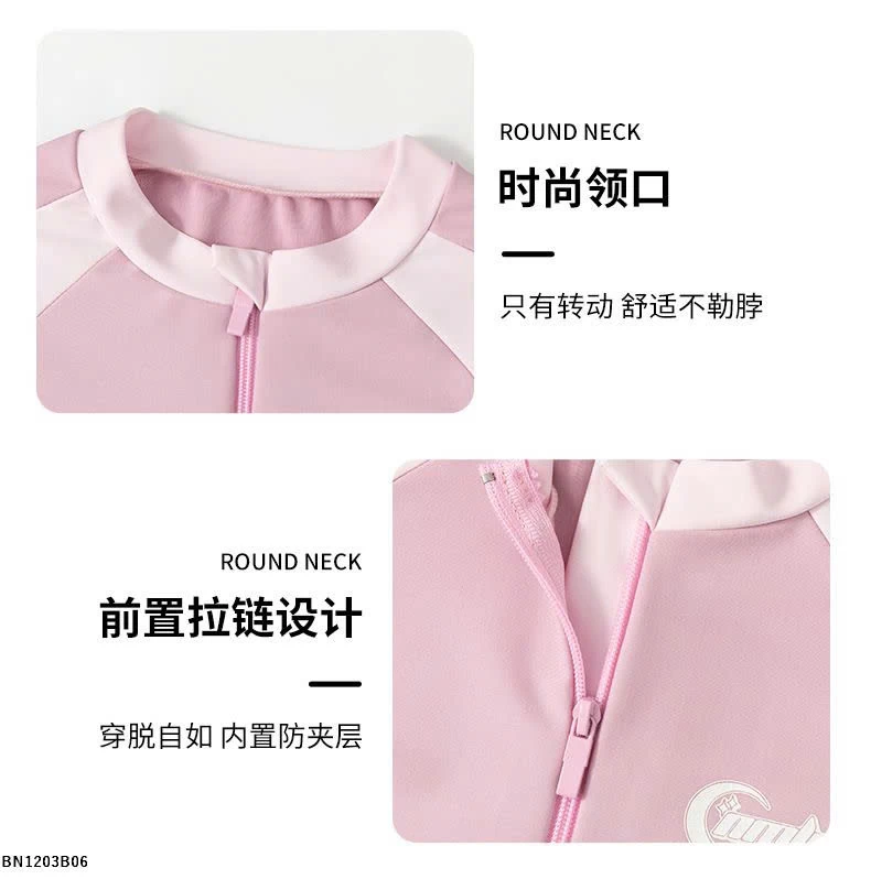 BỘ BƠI BÉ GÁI CỔ KHÓA