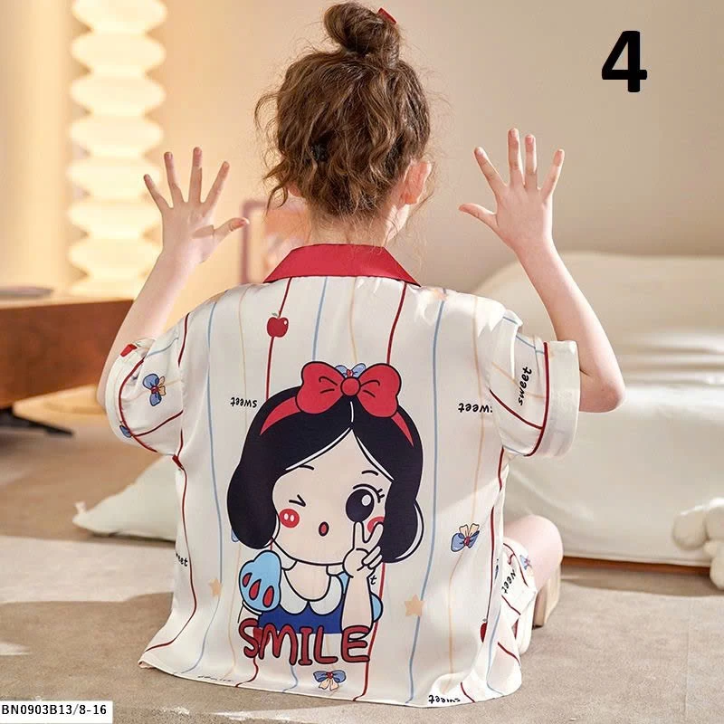 BỘ PIJAMA CHO BÉ GÁI SZ ĐẠI