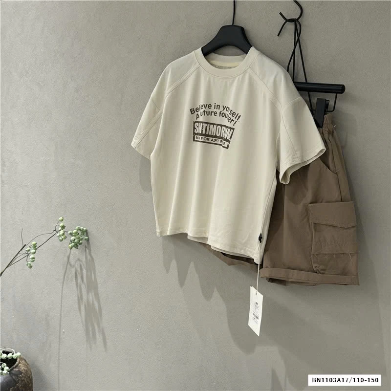 ÁO THUN CỔ TRÒN IN CHỮ SZ ĐẠI