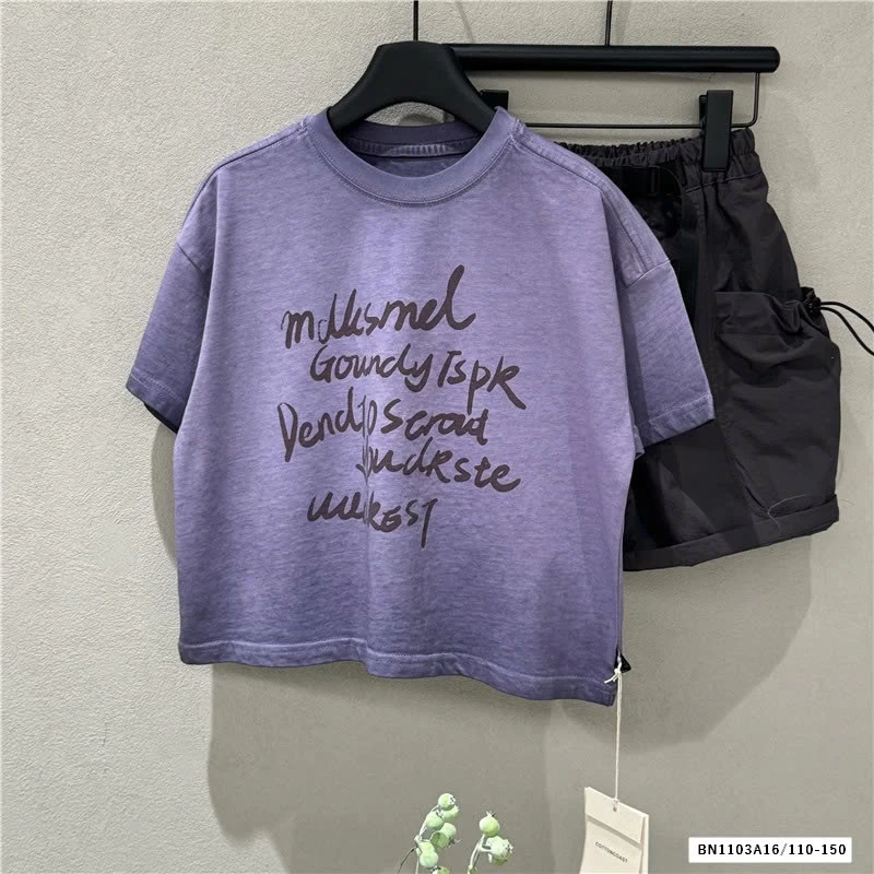 ÁO THUN LOANG IN CHỮ SZ ĐẠI