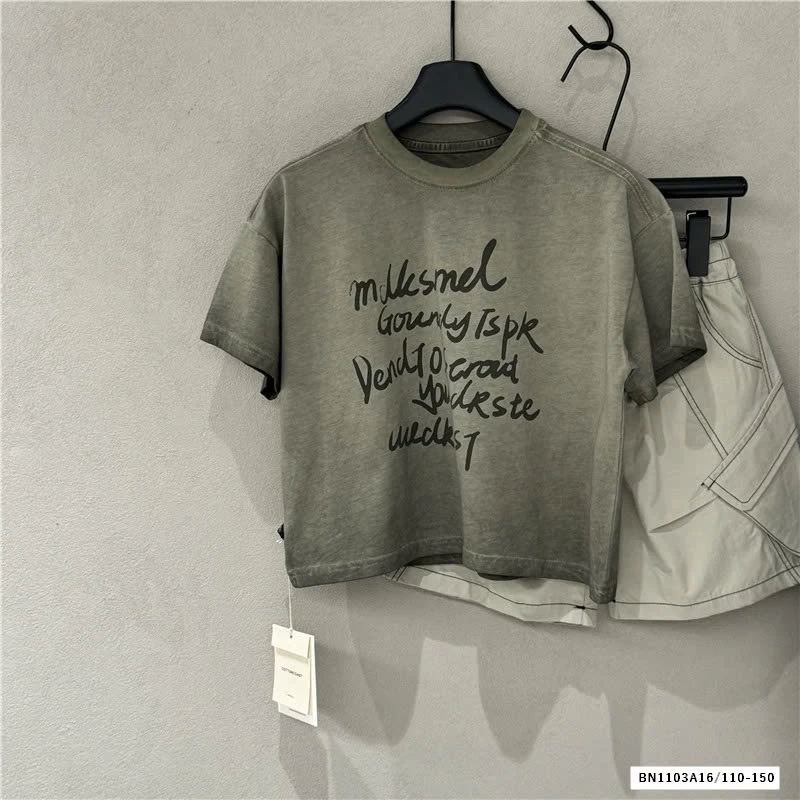 ÁO THUN LOANG IN CHỮ SZ ĐẠI