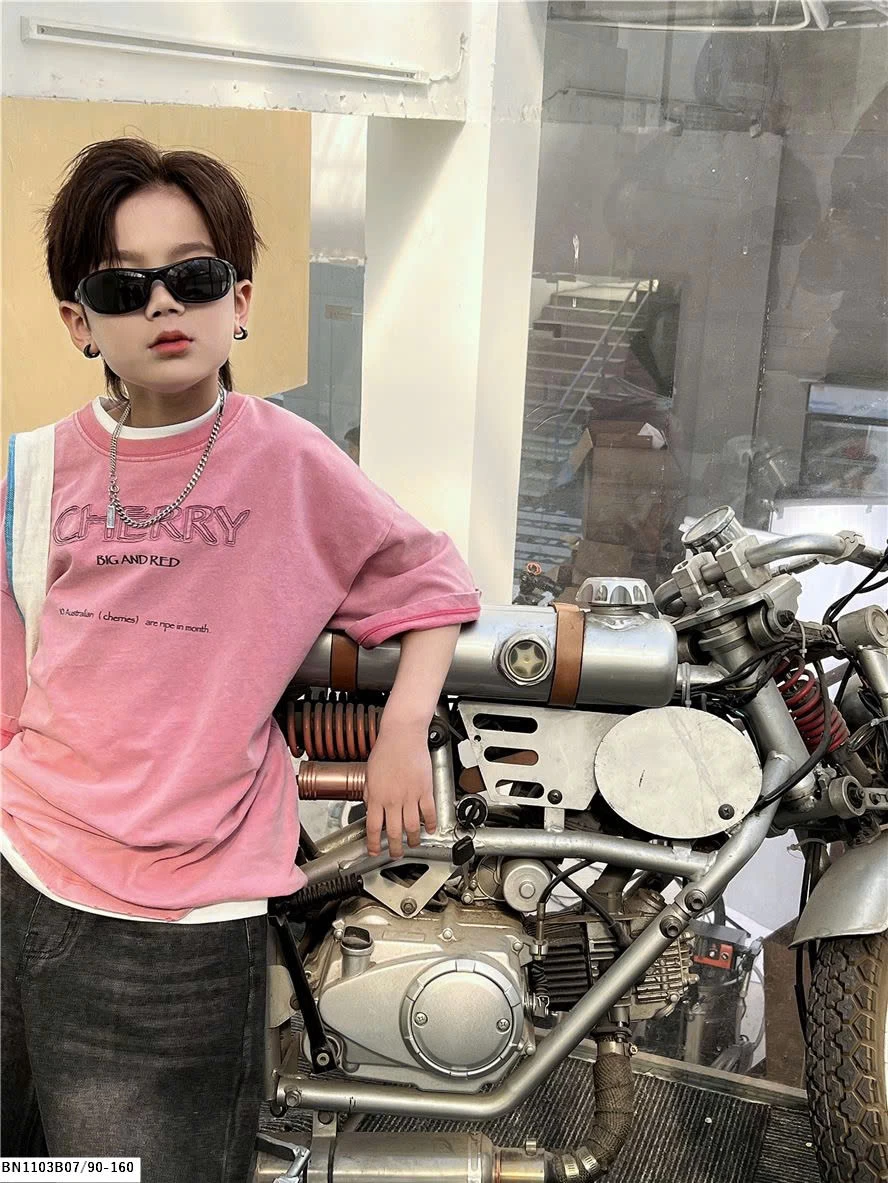 ÁO THUN IN CHỮ CHERRY SNIDOL