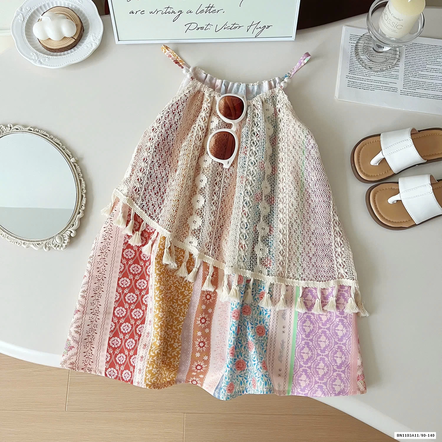 VÁY YẾM THỔ CẨM CHO BÉ