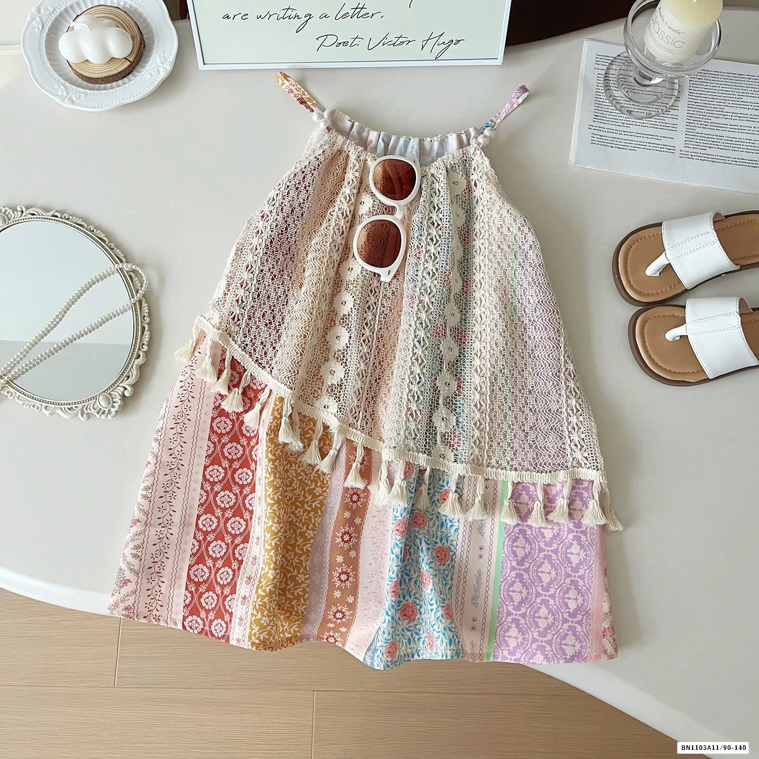 VÁY YẾM THỔ CẨM CHO BÉ