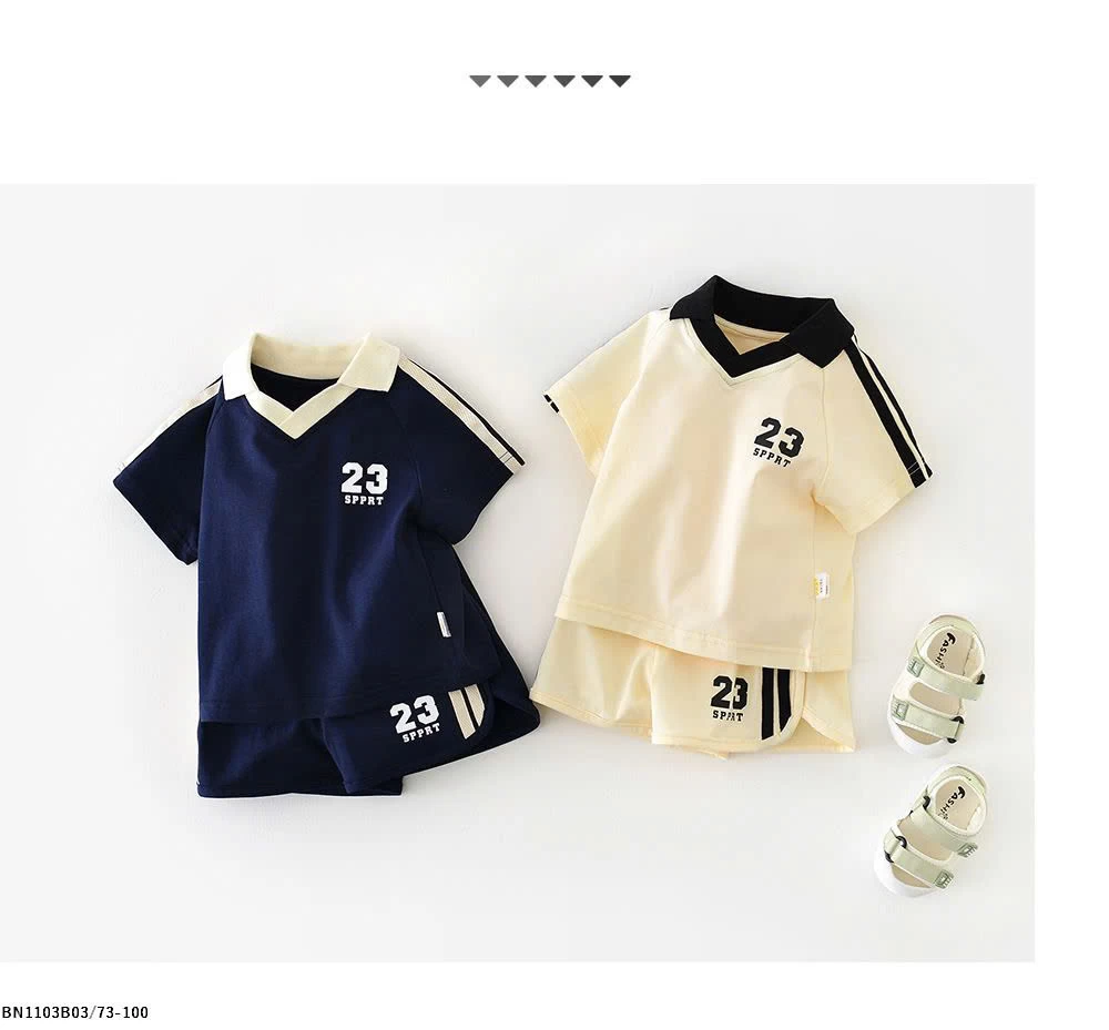 BỘ COTTON SỐ 23 SIZE NHÍ