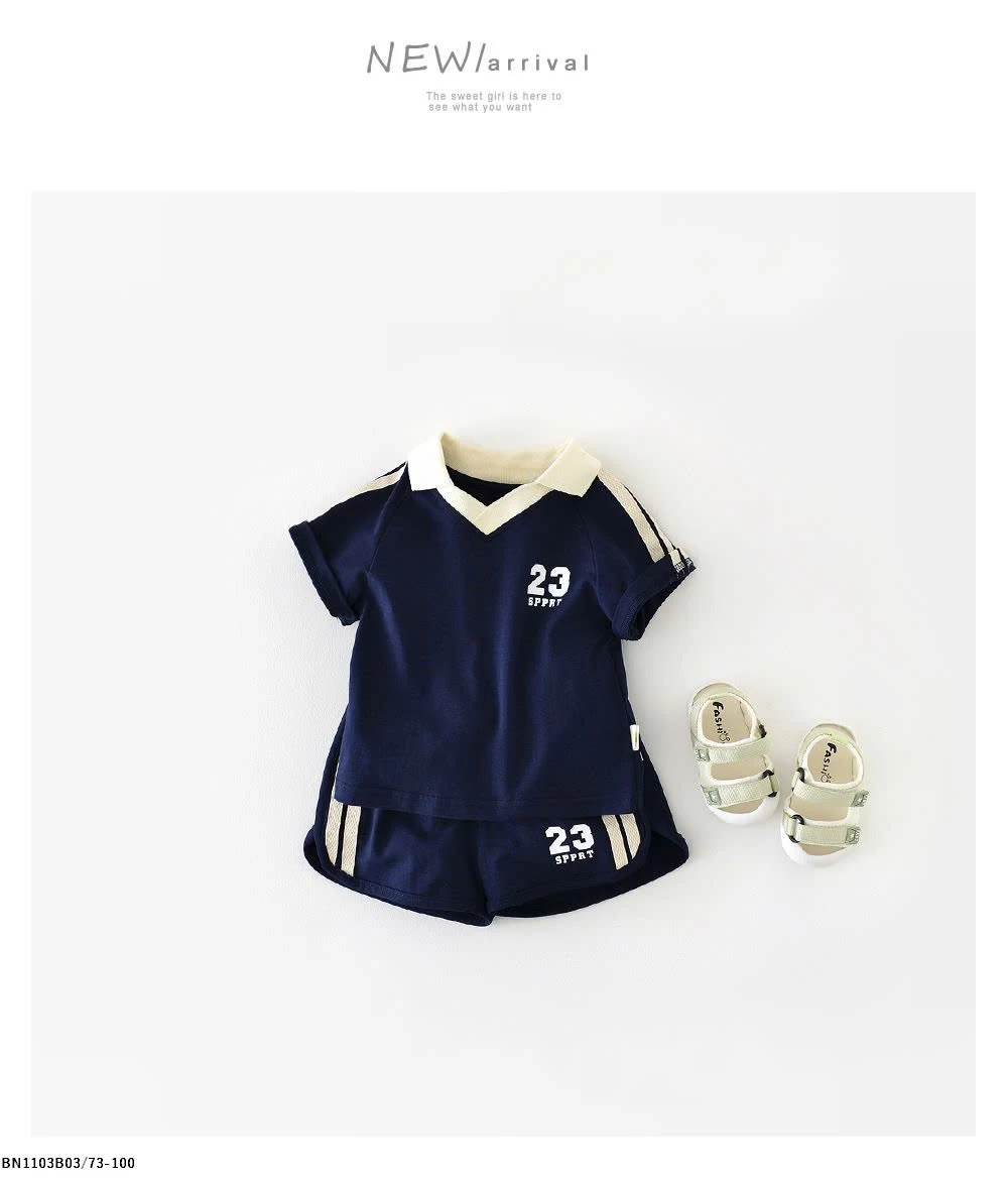 BỘ COTTON SỐ 23 SIZE NHÍ