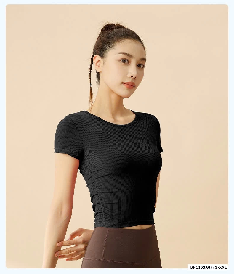 ÁO THUN GÂN RÚT EO