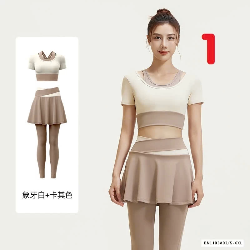 BỘ TẬP GYM/YOGA QUẦN VÁY