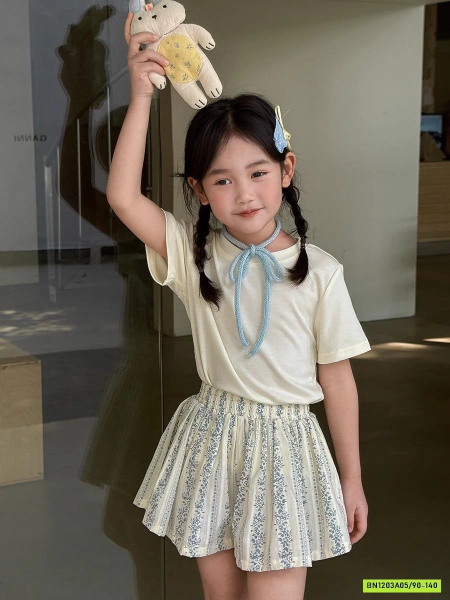 QUẦN VÁY HOA NHÍ MẪU MỚI