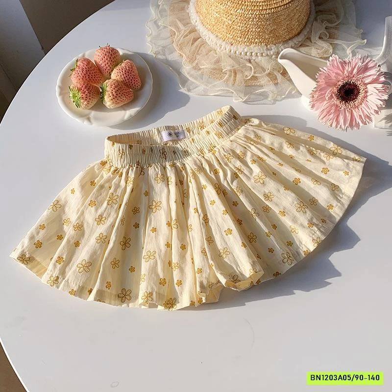 QUẦN VÁY HOA NHÍ MẪU MỚI