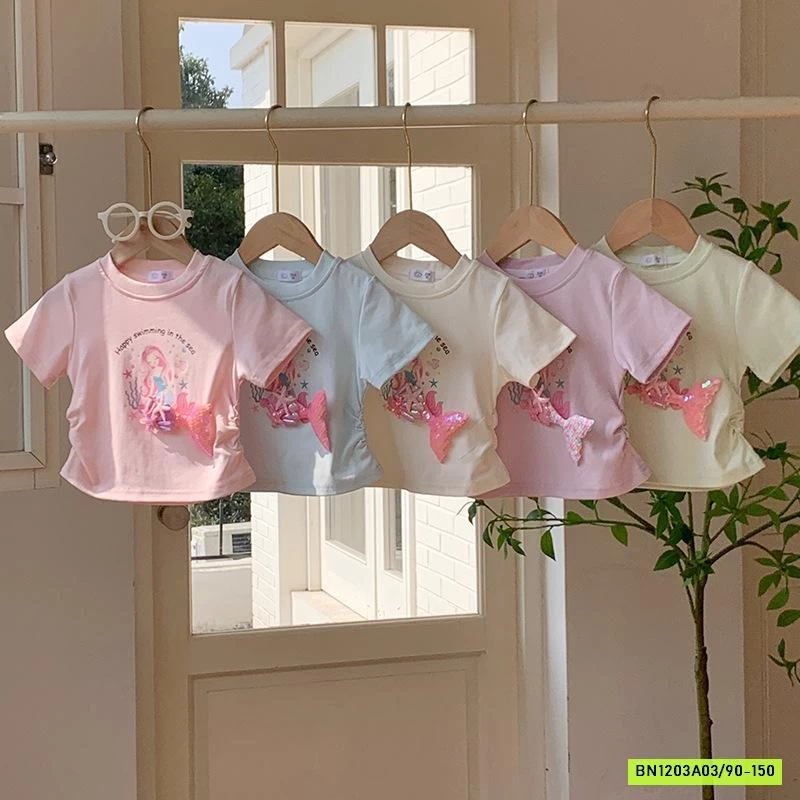 ÁO THUN RÚT EO NÀNG TIÊN CÁ