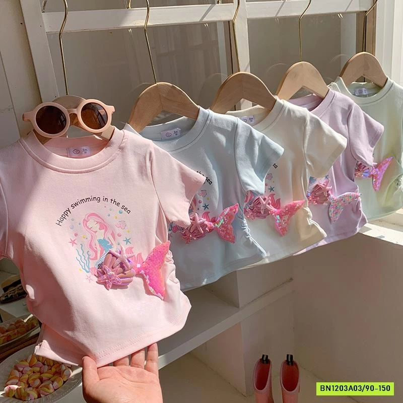 ÁO THUN RÚT EO NÀNG TIÊN CÁ